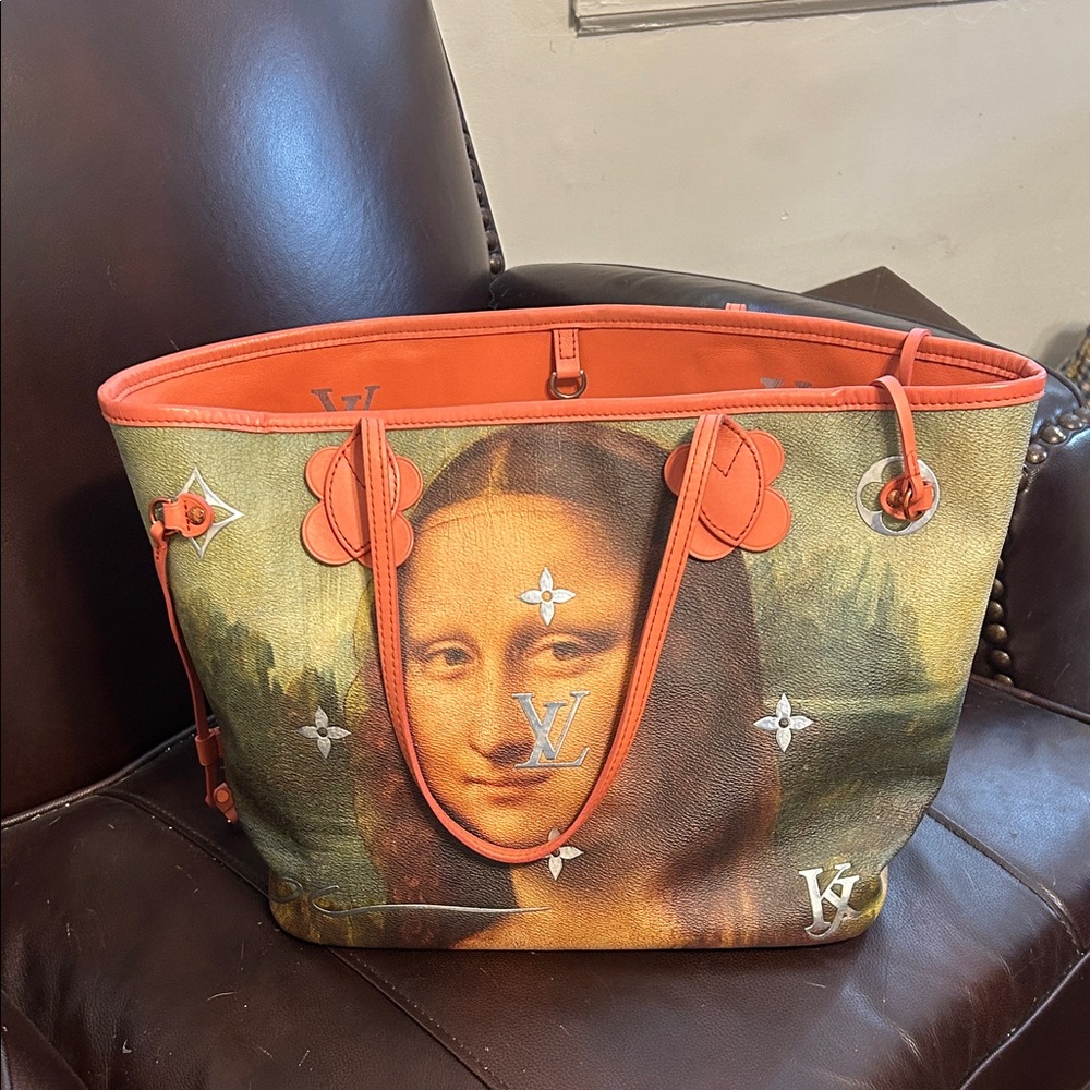 Louis Vuitton Mona Lisa neverfull